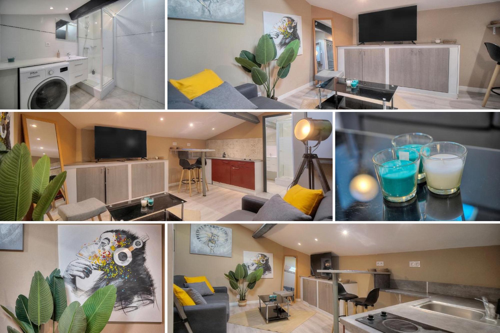 Le Chris - Centre - Wifi - Verriere Cote D'Azur Apartment Кан Стая снимка
